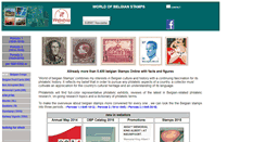 Desktop Screenshot of belgianstamps.eu
